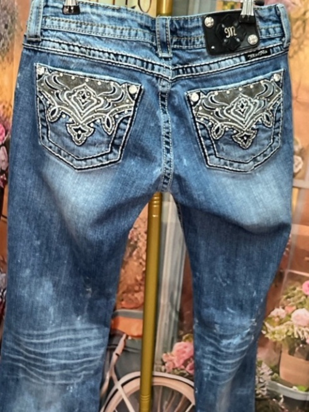 Miss Me Women's Blue Boot Cut Jeans